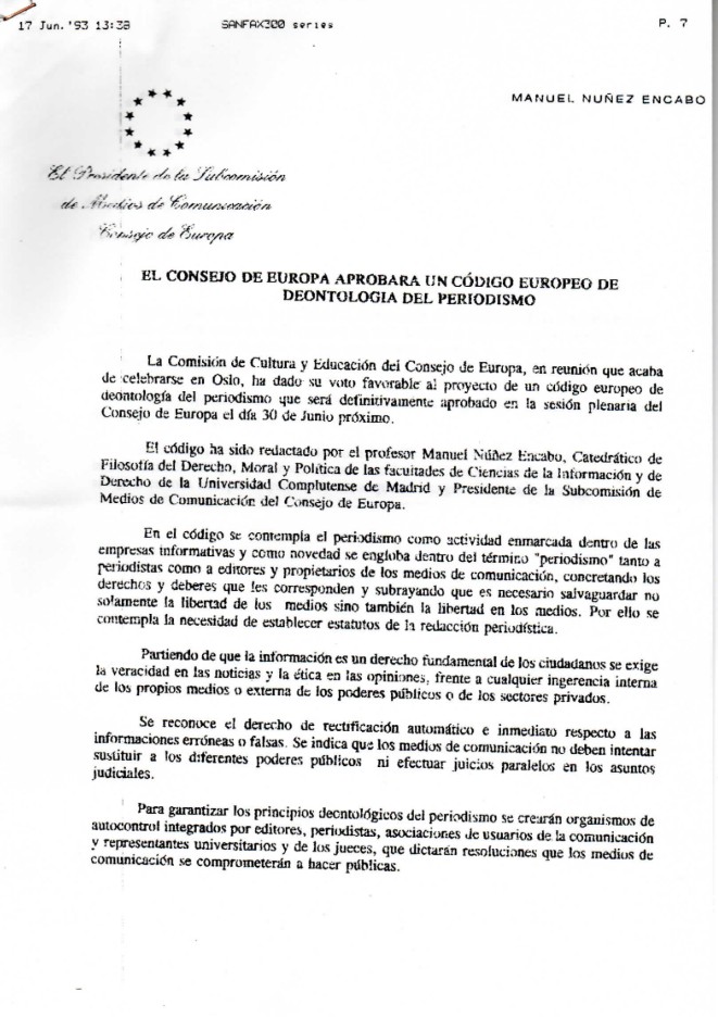 Codi del Consell d'Europa